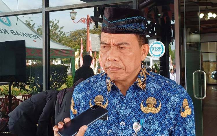 Kepala Dinas Sosial Kotawaringin Timur Hawianan. (FOTO: DEWIP)