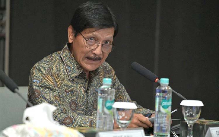 Direktur Utama BPDP, Eddy Abdurrachman dalam kegiatan penandatanganan kerja sama dengan PT Pindad dan Institut Teknologi Bandung atau ITB. (FOTO: Istimewa)