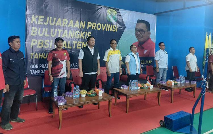 Kejuaraan Provinsi atau Kejurprov Persatuan Bulutangkis Seluruh Indonesia atau PBSI Kalteng 2025. (FOTO: Istimewa)