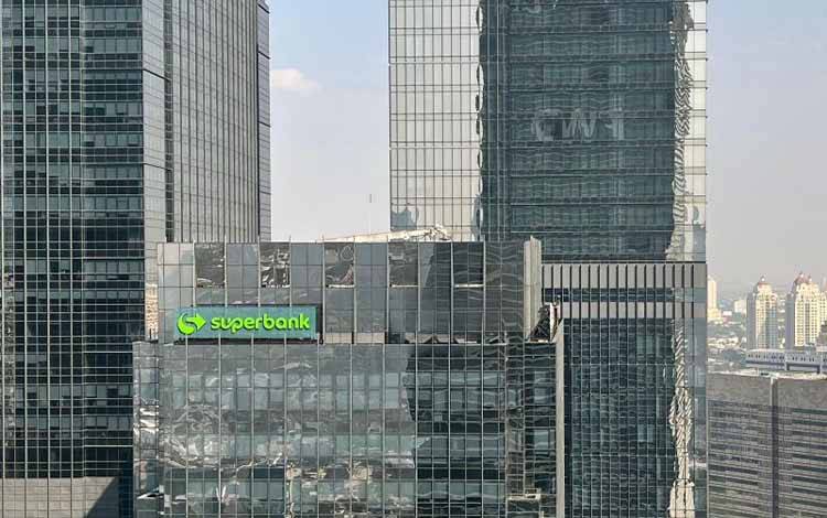 Gedung PT Super Bank Indonesia (Superbank). ANTARA/HO-Superbank