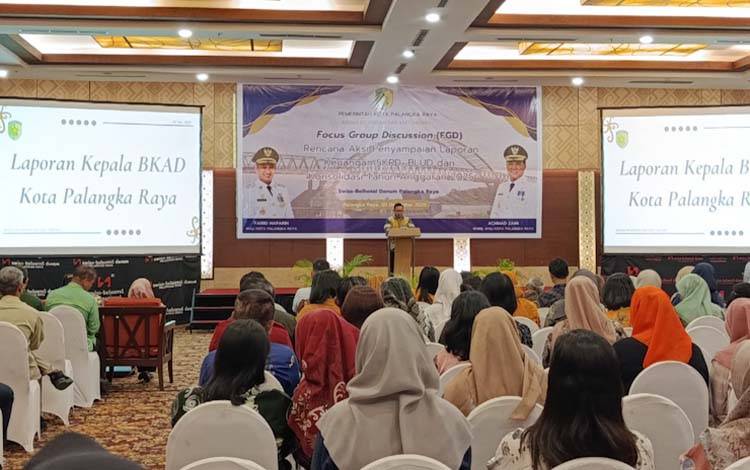 Aktivitas FGD bertajuk "Rencana Aksi Penyampaian Laporan Keuangan SKPD, BLUD dan Konsolidasi Tahun Anggaran 2025" (Foto: MARINI)