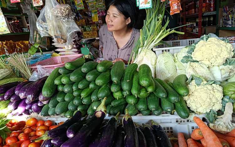 Sayuran yang dijual (Foto:MARINI)