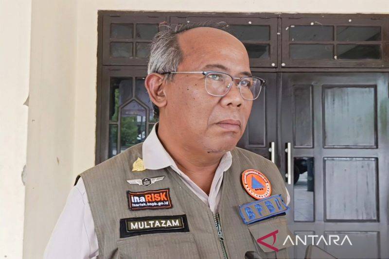Kepala Pelaksana BPBD Kotim Multazam. ANTARA/Devita Maulina