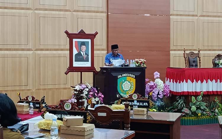 Wakil Ketua I DPRD Palangka Raya dari Dapil III, Basirun B Sahepar (Foto: MARINI)