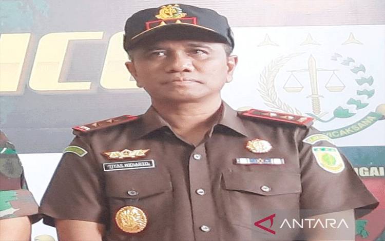 Kepala Kejaksaan Tinggi Kalimantan Selatan (Kajati Kalsel) Tiyas Widiarto. (ANTARA/Firman)