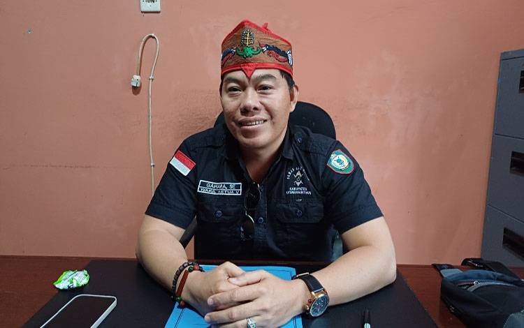 Ketua Harian DAD Kotawaringin Timur Gahara. (FOTO: DEWIP)
