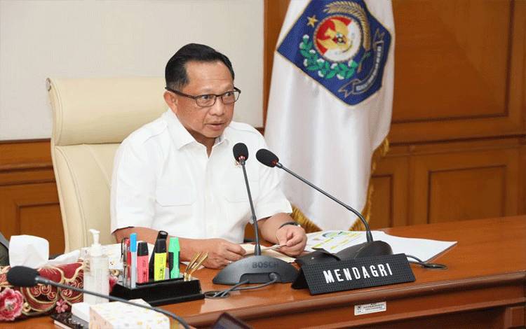 Menteri Dalam Negeri (Mendagri) Muhammad Tito Karnavian. ANTARA/HO-Kemendagri.