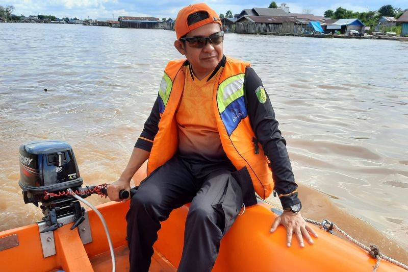 Kepala Bidang Pencegahan dan Kesiapsiagaan BPBD Palangka Raya, Heri Fauzi. ANTARA/Rendhik Andika