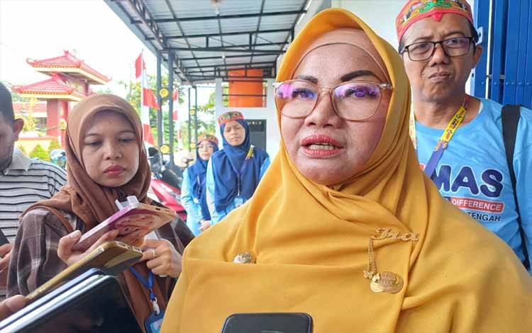 Wakil Bupati Kotawaringin Timur Irawati. (FOTO: DEWIP)