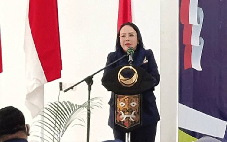 Anggota DPRD Provinsi Kalteng, Faridawaty Darland Atjeh. (Foto:MARINI)