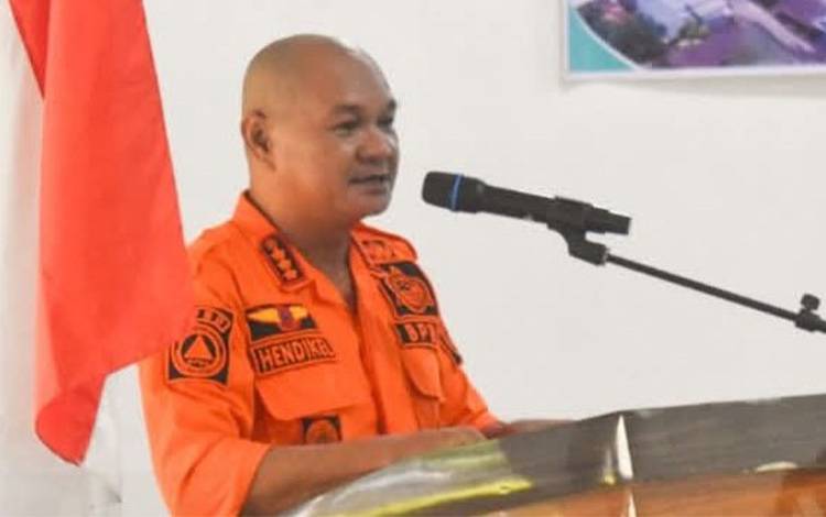 Kepala BPBD Kabupaten Lamandau,? Hendikel (FOTO: NATALIA KRISTIN)