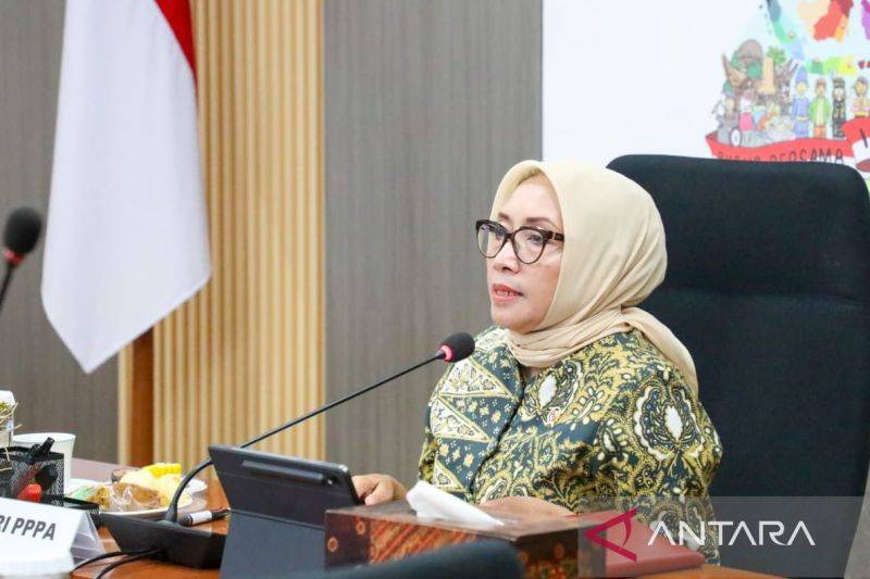 Menteri Pemberdayaan Perempuan dan Perlindungan Anak Arifah Fauzi. (ANTARA/HO-KemenPPPA)