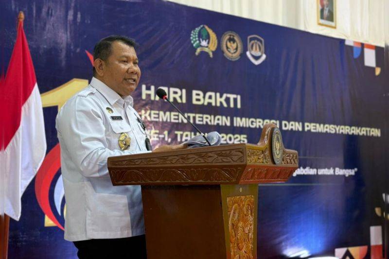 Kepala Kanwil Ditjenpas Kalteng, I Putu Murdiana. (ANTARA/HO-Humas Ditjenpas Kalteng)