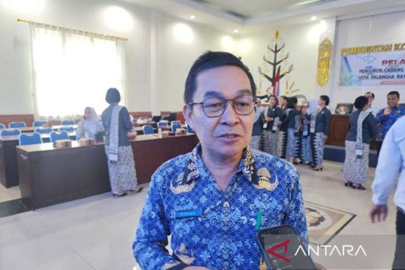 Kepala Dinas Kesehatan Kota Palangka Raya, Riduan. ANTARA/Rendhik Andika