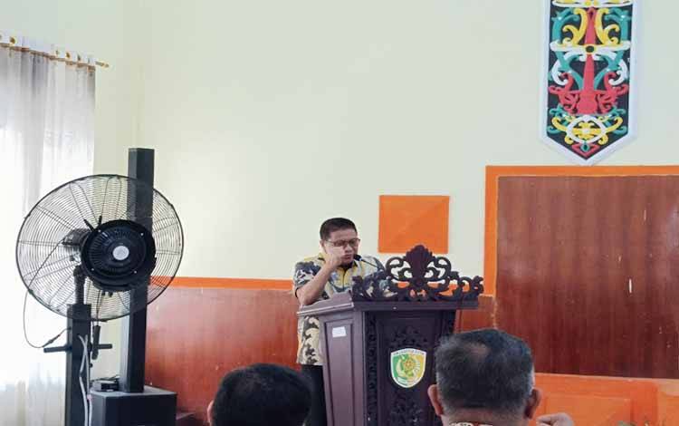 Ketua DPRD Palangka Raya, Subandi (Foto:MARINI)