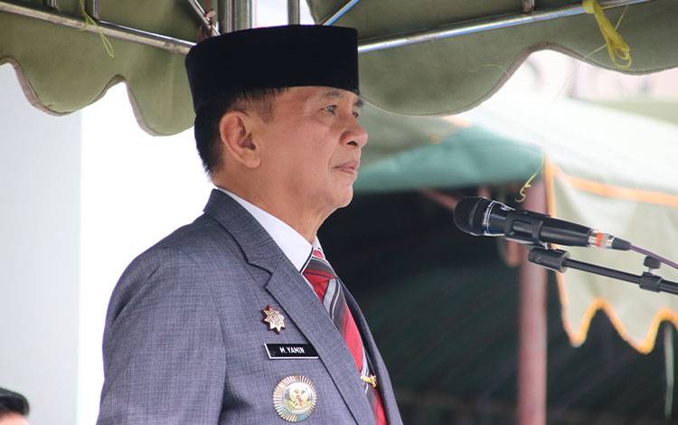 Bupati Barito Timur, M Yamin. (FOTO: AGUSTINUS BOLE MALO)