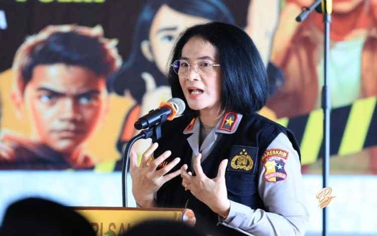 Direktur Tindak Pidana PPA-PPO Bareskrim Polri Brigjen Nurul Azizah. (ANTARA/HO-Divisi Humas Polri)
