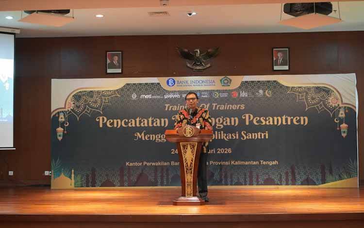 Kepala Perwakilan BI Kalteng, Yuliansah Andrias (Foto:MARINI)