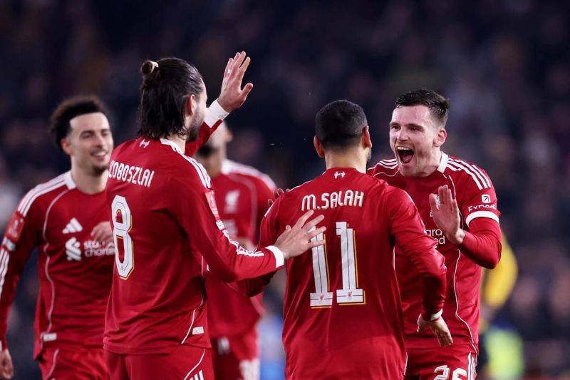 Liverpool melaju ke perempat final Piala FA 2025/26 setelah mengalahkan Wolverhampton 3-1 di Stadion Molineux pada Jumat (6/3/2026). Liverpoolfc.com