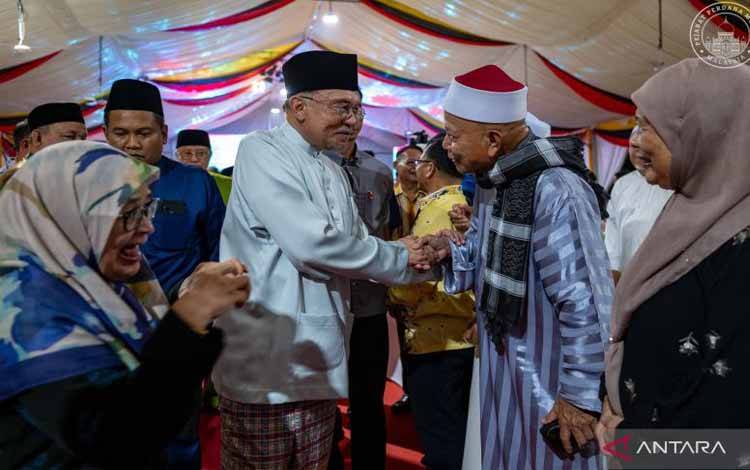Perdana Menteri Malaysia Anwar Ibrahim. (ANTARA/HO-Kantor Perdana Menteri Malaysia)