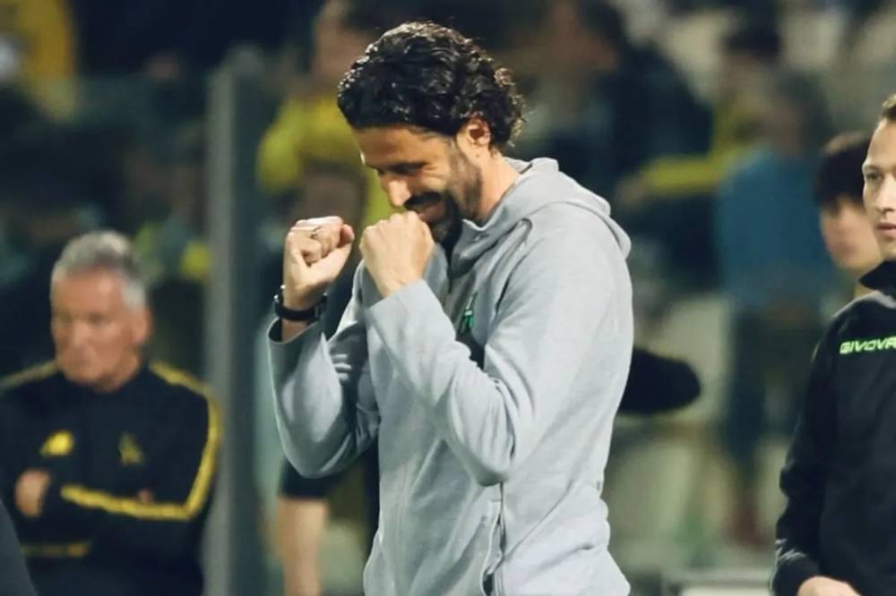 Pelatih Sassuolo, Fabio Grosso. Sassuolo