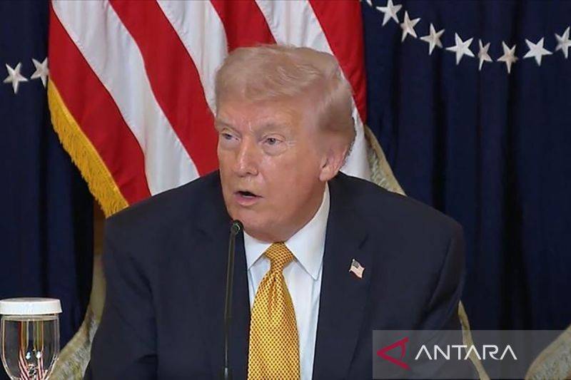 Presiden Amerika Serikat, Donald Trump. ANTARA/Andolu/pri.