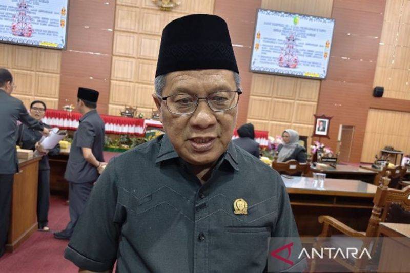 Ketua DPRD Kota Palangka Raya, Subandi. ANTARA/Rajib Rizali