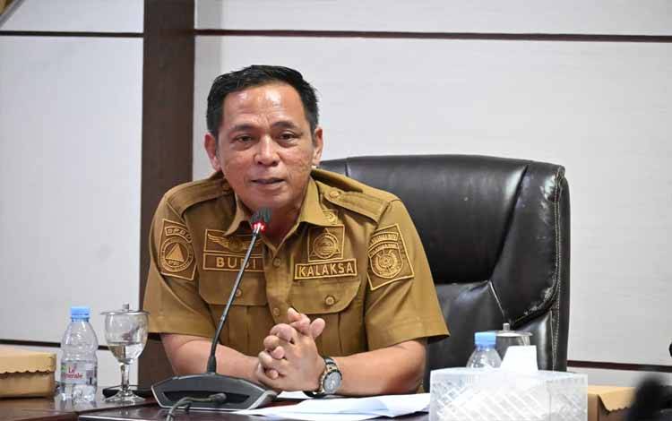 Plt Kepala Pelaksana BPBD Palangka Hendrikus Satria Budi (Foto : IST)