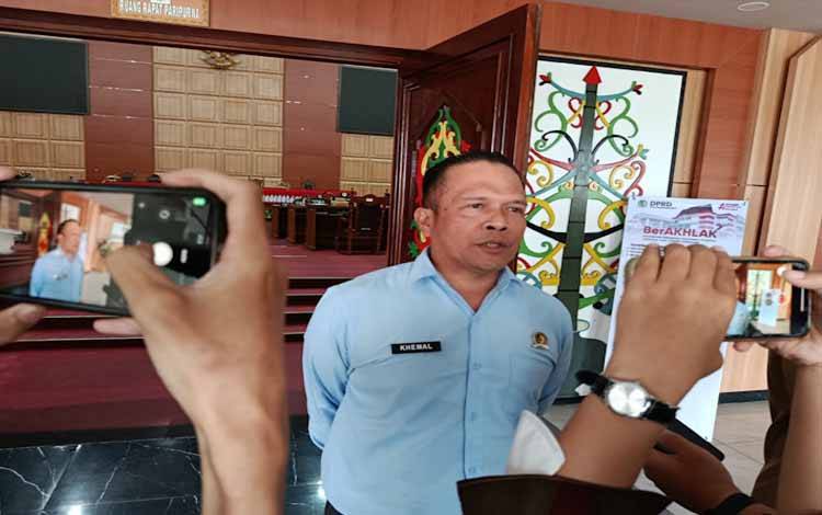 Anggota Komisi II DPRD Palangka Raya, Khemal Nasery (Foto:MARINI)