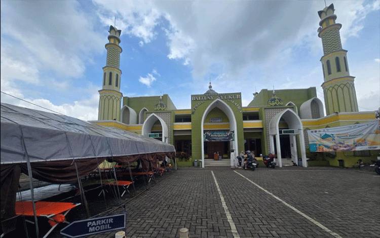 Masjid Baitusy Syukur di Blotongan, Kecamatan Sidorejo, Jawa Tengah, yang menjadi salah satu lokasi Masjid Ramah Pemudik pada lebaran 2026. ANTARA/HO-Kemenag