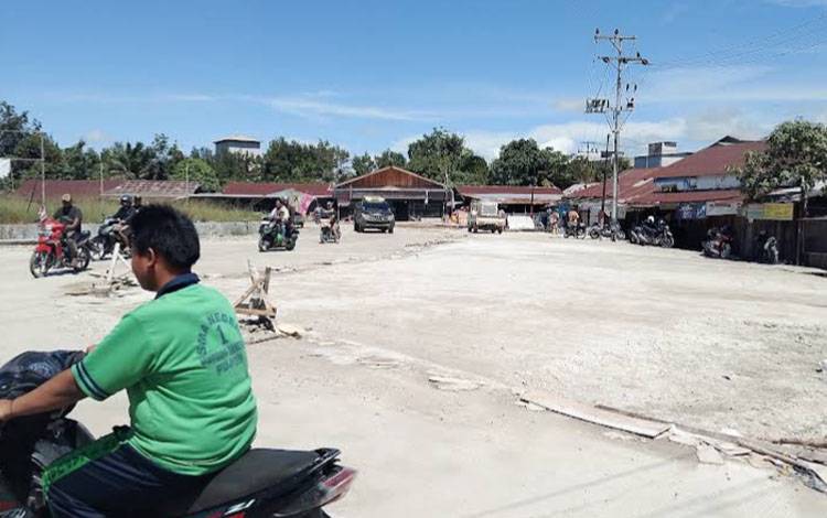Pujon, Kecamatan Kapuas Tengah yang kini tengah langka BBM. (FOTO: Saloko)