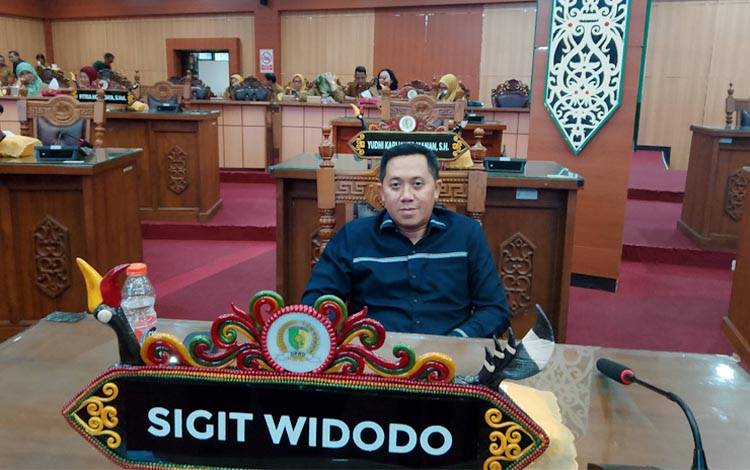 Ketua Komisi III DPRD Palangka Raya, Sigit Widodo