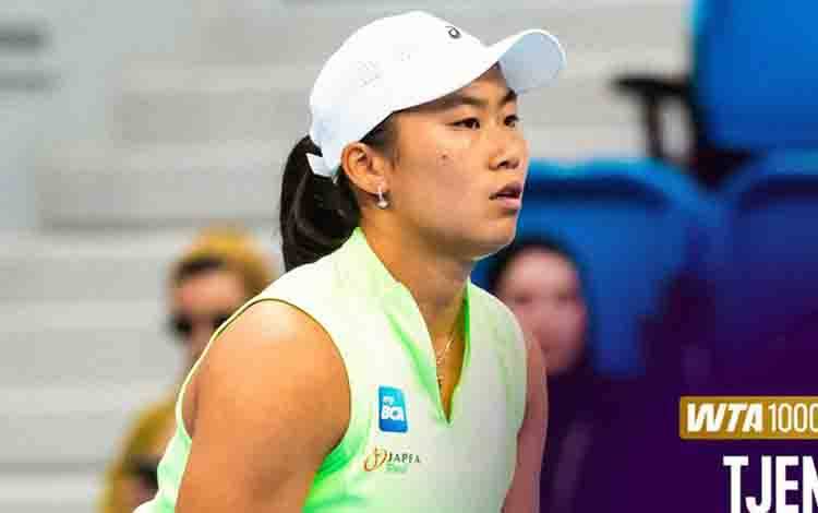 Petenis putri Indonesia Janice Tjen. (X/WTA)