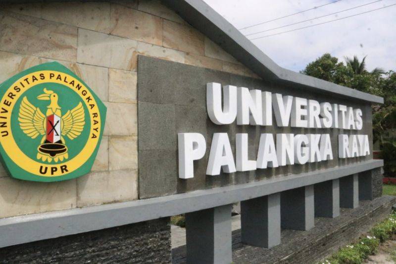 Tugu Universitas Palangka Raya. ANTARA/Dokumentasi Pribadi