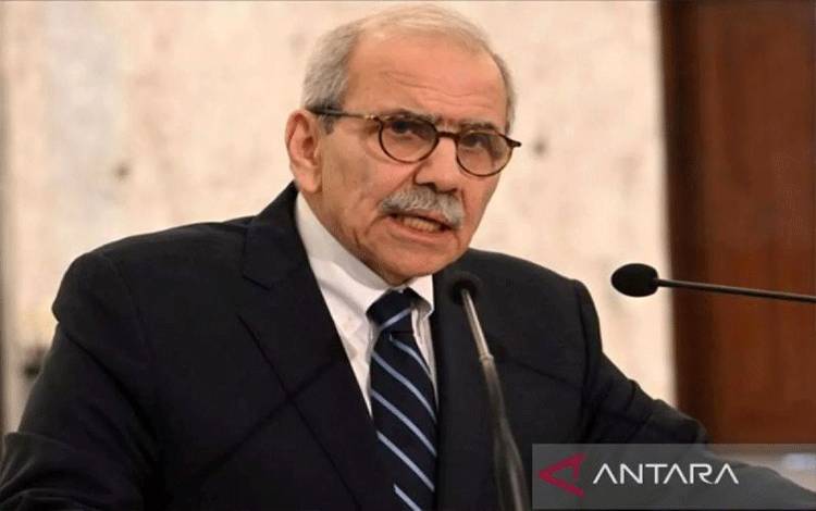 Perdana Menteri Lebanon, Nawaf Salam. ANTARA/Anadolu/py/am.