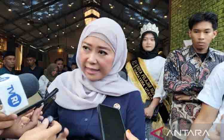 Menteri Komumikasi dan Digital Meutya Hafid ANTARA/Anggi Luthfi Panggabean