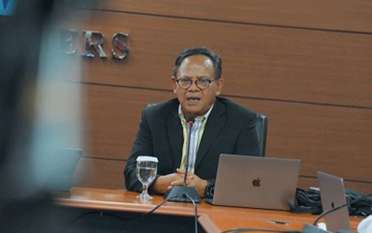 Ketua Dewan Pers Komaruddin Hidayat dalam laporan kinerja Dewan Pers semester pertama 2026 di Jakarta, Senin (15/6/2026). ANTARA/Farika Nur Khotimah