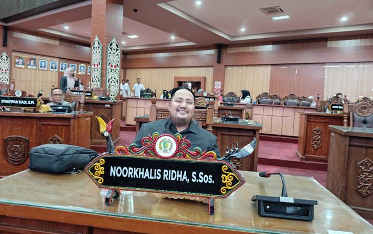 Anggota Komisi II DPRD Palangka Raya, Noorkhalis Ridha. (Dokumen MARINI)