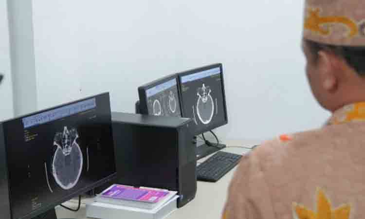 Ruang Fasilitas CT Scan 64 Slice RSUD Kapuas. (FOTO: RSUD Kapuas)