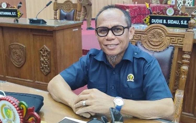 Anggota DPRD Palangka Raya, Syaufwan Hadi. (FOTO: MARINI)