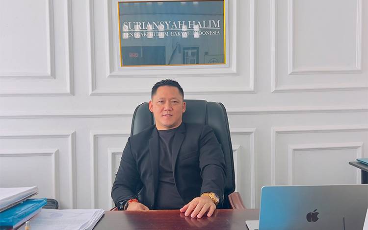 Kuasa Hukum Marilyn Shasa dan Yoriko Eka Sinta, Suriansyah Halim (Foto : PATHUR)