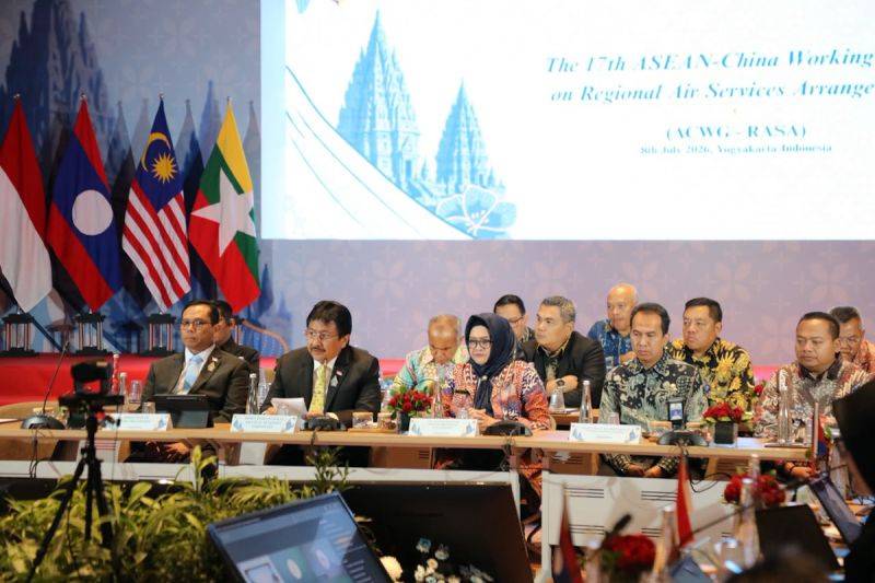Indonesia Dorong Penguatan Konektivitas Penerbangan ASEAN-China