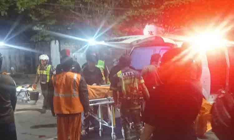 Kasus tabrak lari yang menewaskan seorang petugas kebersihan di Jalan Brigjen Hasan Basry, kawasan Kayu Tangi, Selasa, 30 Juni 2026. (FOTO: Rescue Bjm)