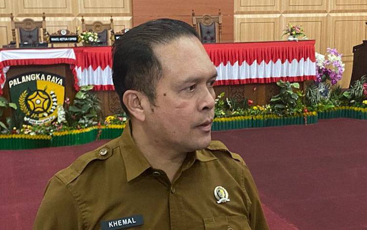 Ketua Badan Pembentukan Peraturan Daerah DPRD Kota Palangka Raya, Khemal Nasery. (FOTO: MARINI)