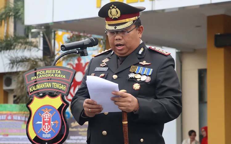 Kapolresta Palangka Raya Kombes Pol Dedy Supriadi. (FOTO: IST)