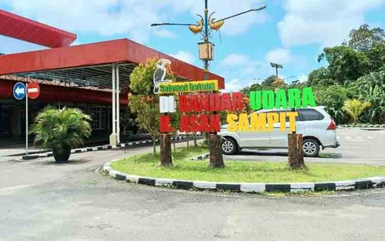 Bandara H Asan Sampit. (FOTO: DEWIP)