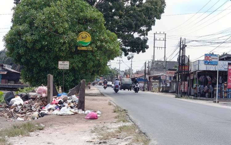 Kondisi Tempat Penampungan Sementara di kawasan Jalan Bukit Keminting, Kota Palangka Raya, Rabu, 22 Juli 2026. (FOTO: MARINI)