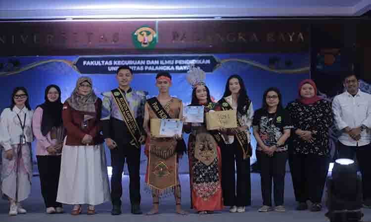Rangkaian Pengenalan Kehidupan Kampus bagi Mahasiswa Baru atau PKKMB Fakultas Keguruan dan Ilmu Pendidikan atau FKIP Universitas Palangka Raya atau UPR 2026 resmi berakhir.(FOTO: Istimewa)