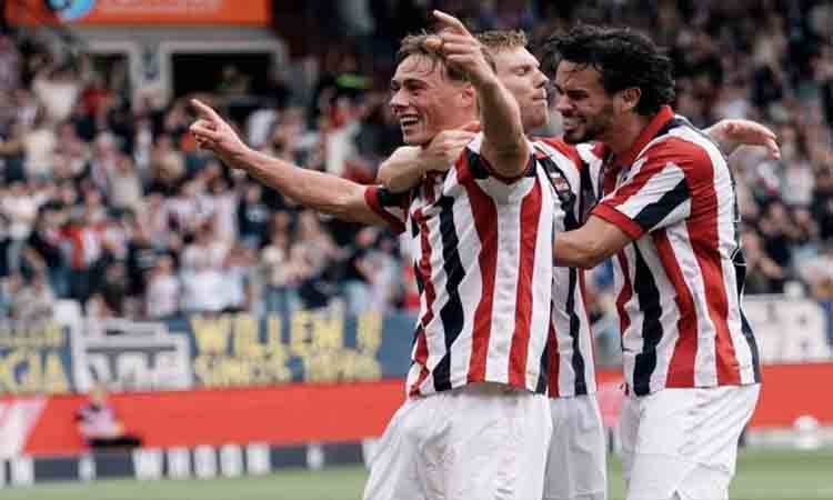 Willem II main imbang 2-2 saat jamu Heerenveen dalam laga pekan keempat Liga Belanda 2026/27 di Koning Willem Stadium pada Minggu (30/8/2026). Instagram/willemii