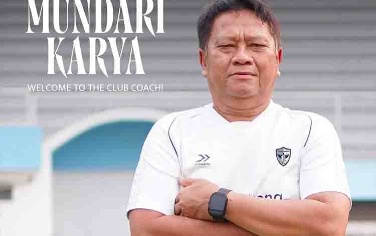 Isenmulang Kalteng FC Tunjuk Mundari Karya sebagai Head Coach